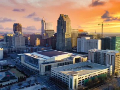 Raleigh, NC skyline 