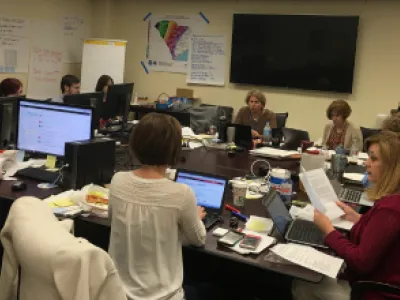 SC Staff In Emergency Response Room
